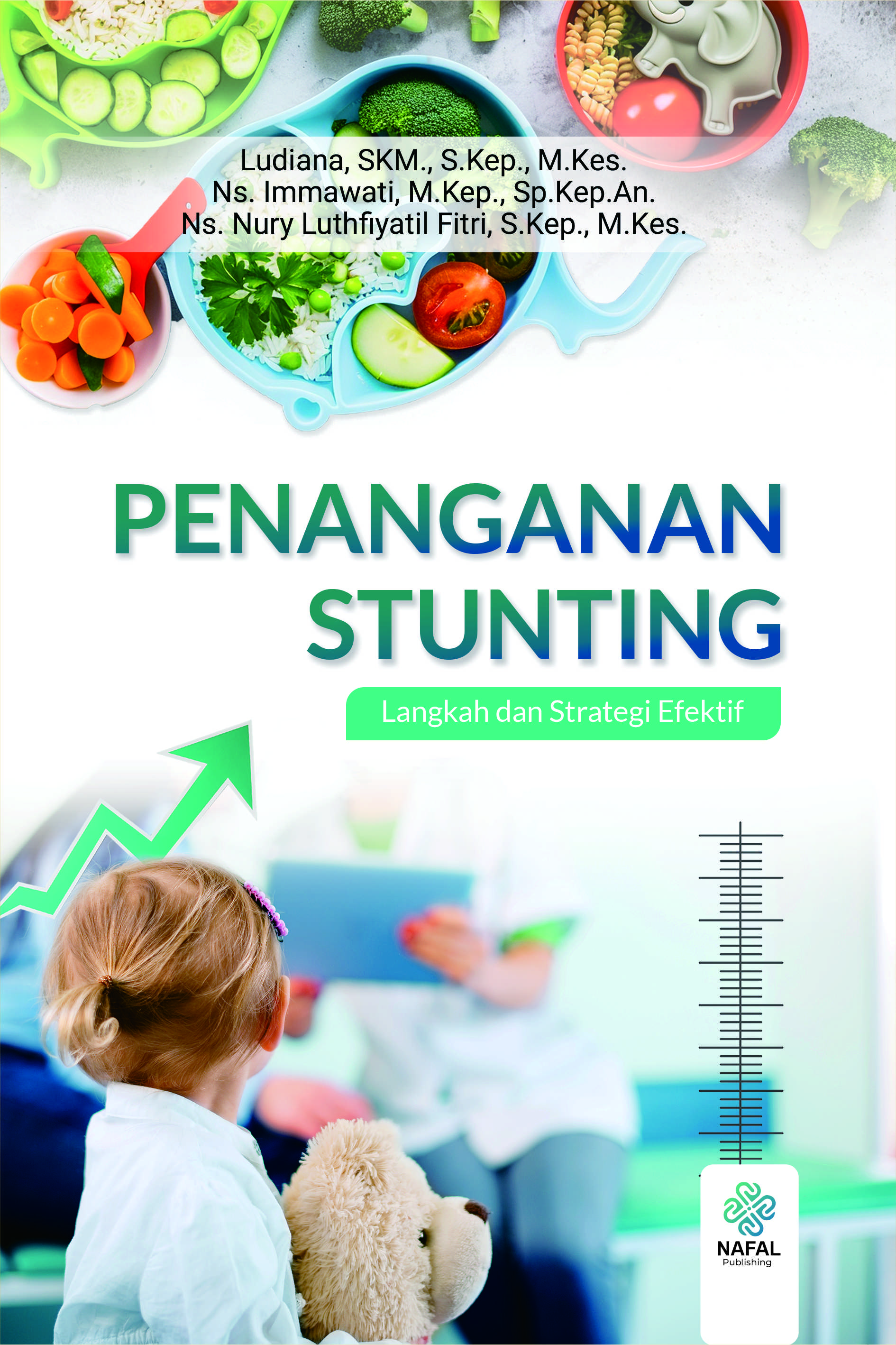 Sampul buku PENANGANAN STUNTING Langk...
